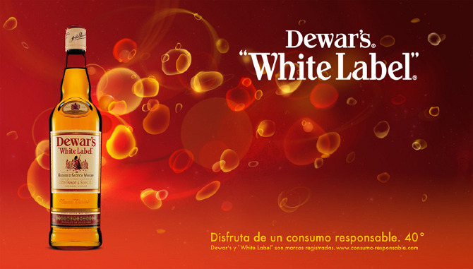 Dewar's White Label poster