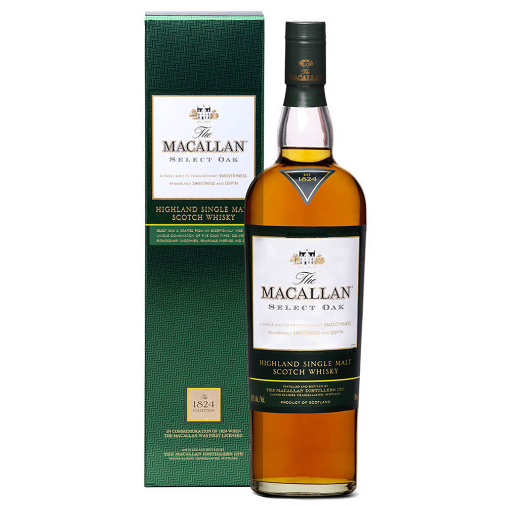 Rượu Macallan 1824 Select Oak 1 Lit Xanh Gia Rượu Macallan 1824 Xanh Ban Rựou Macallan 1824 Xanh Mua Rượu Macallan 1 Lit