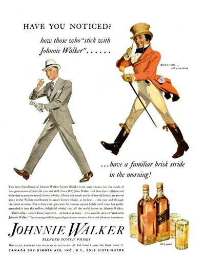 Poster Johnnie Walker 
