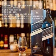 RƯỢU JOHNNIE WALKER DOUBLE BLACK