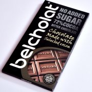 No added sugar dark chocolate 72%