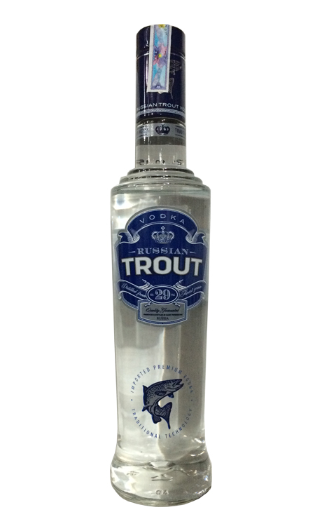 Rượu Vodka Russian Trout,Giá rượu Vodka Russian Trout,Mua