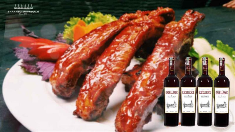 suon-nuong-va-excellence-red-wine-750ml