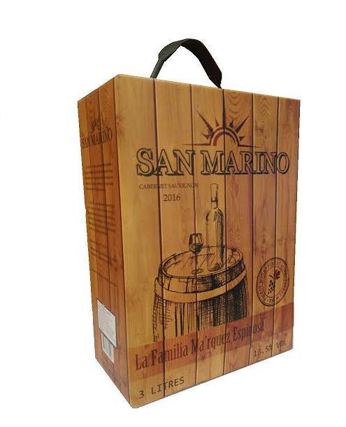 RƯỢU VANG CHILE SAN MARINO BỊCH 3 LÍT