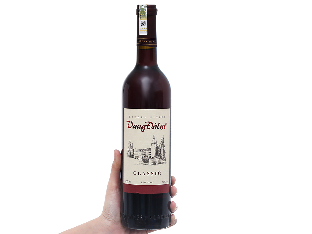 vang-da-lat-classic-red-wine-12-do-con-750ml