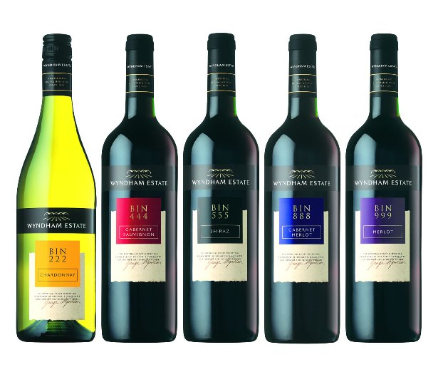 wyndham estate bin range wines