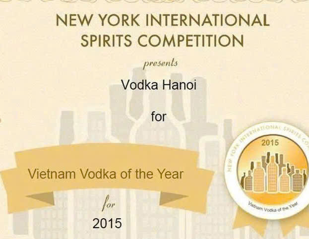 Giai-thuong-bac-Quoc-Te-cho-vodka-ha-nọi
