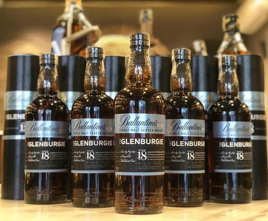 Trung-bay-Ballantines Glenburgie 18 YO