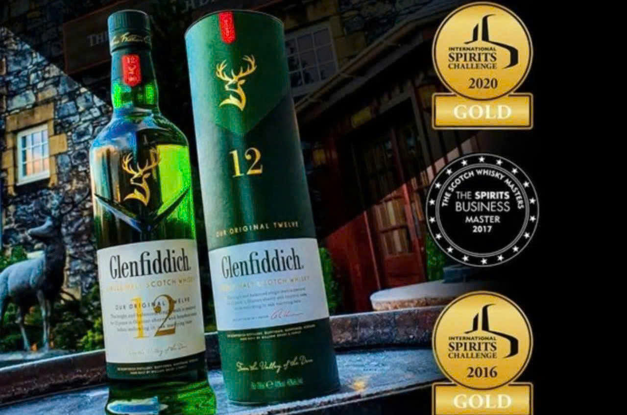 giai-thuong-Quoc-Te-danh-cho-Glenfiddich-12-YO
