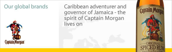 captain-morgan sản phẩm của Diageo 