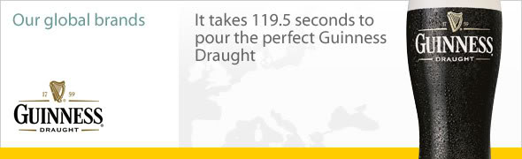 guinness sản phẩm đắng cấp của Diageo 