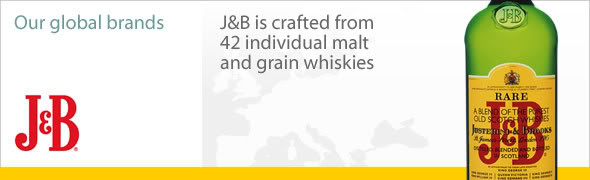 Rượu J&B của Diageo 