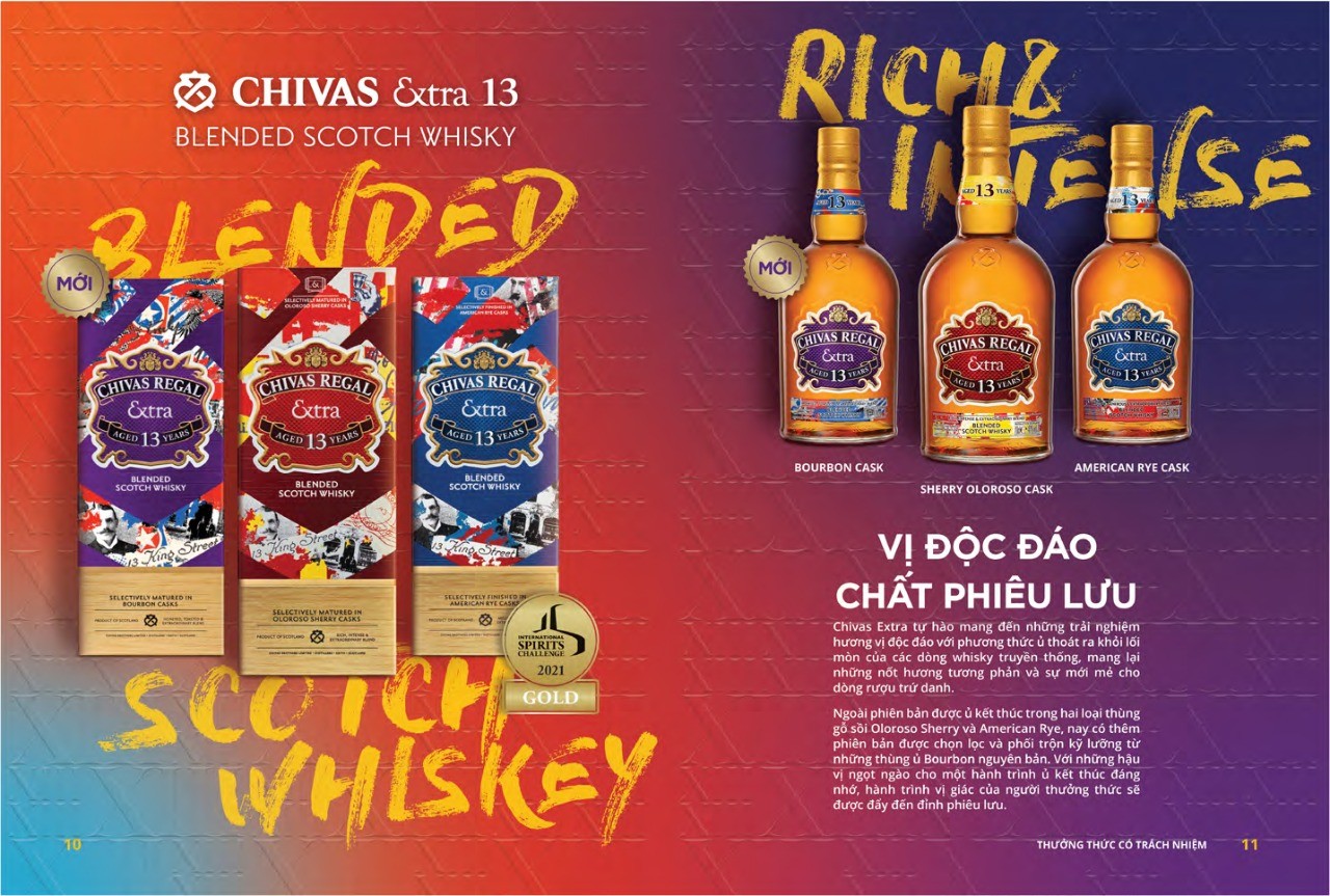 Chivas Extra 13 Rum Casks Mua R u Chivas Extra 13 Rum Casks gi Chivas 