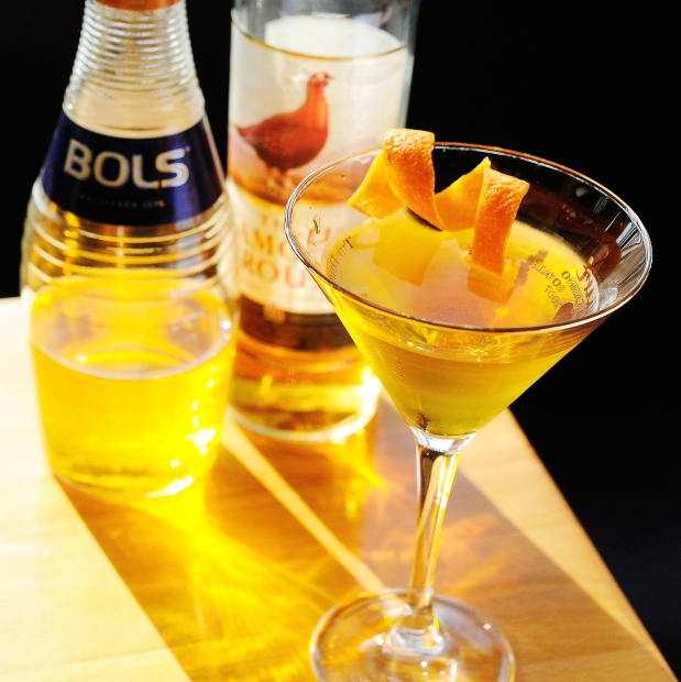 BOLS Banana và thành phẩm sau pha chế