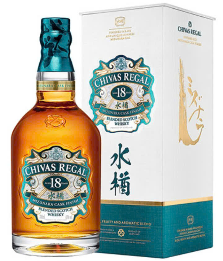 Chivas-18 Mizunara Cask Nhat-Ban