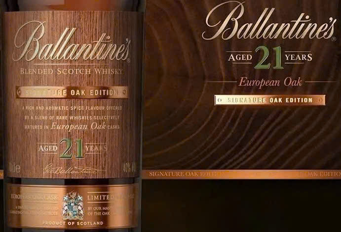 Nhan-hieu-Ballantines-21-Signature-Oak Edition-2