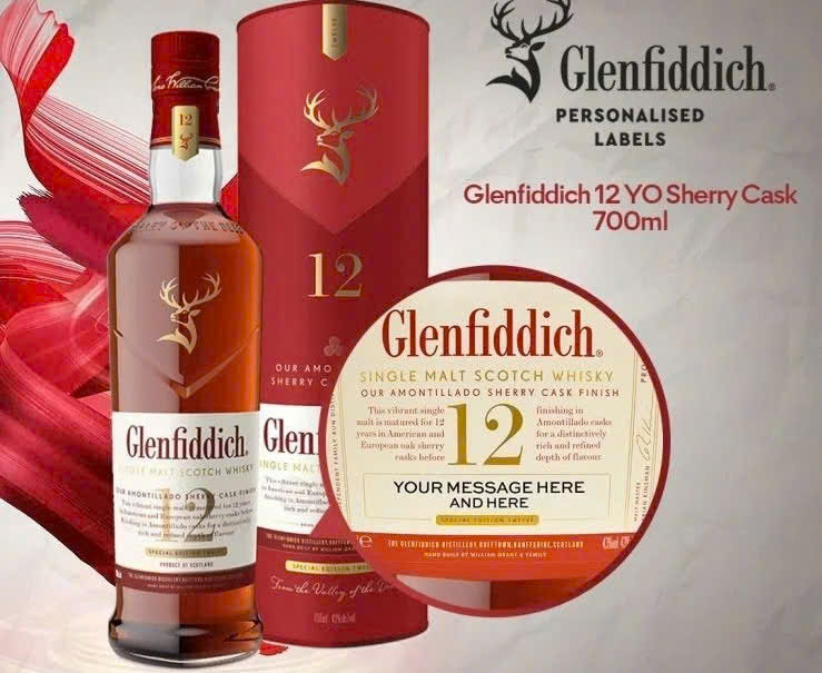 Quang-cao-glenfiddich 12yo sherry cask finish