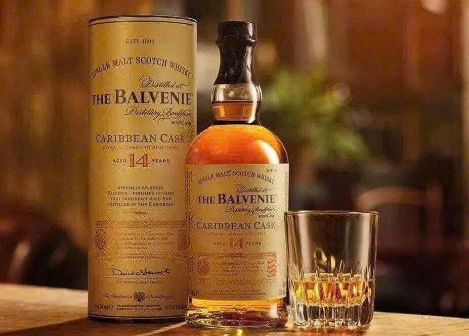 Thuong-thuc-balvenie-14-Caribbean-Cask-700ml-dung-cach