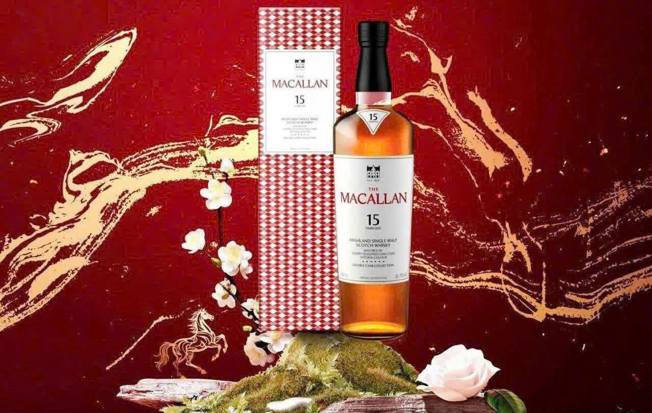 Trung-bay-Macallan-15-Year-Old-Double-Cask-700-ml-43-do